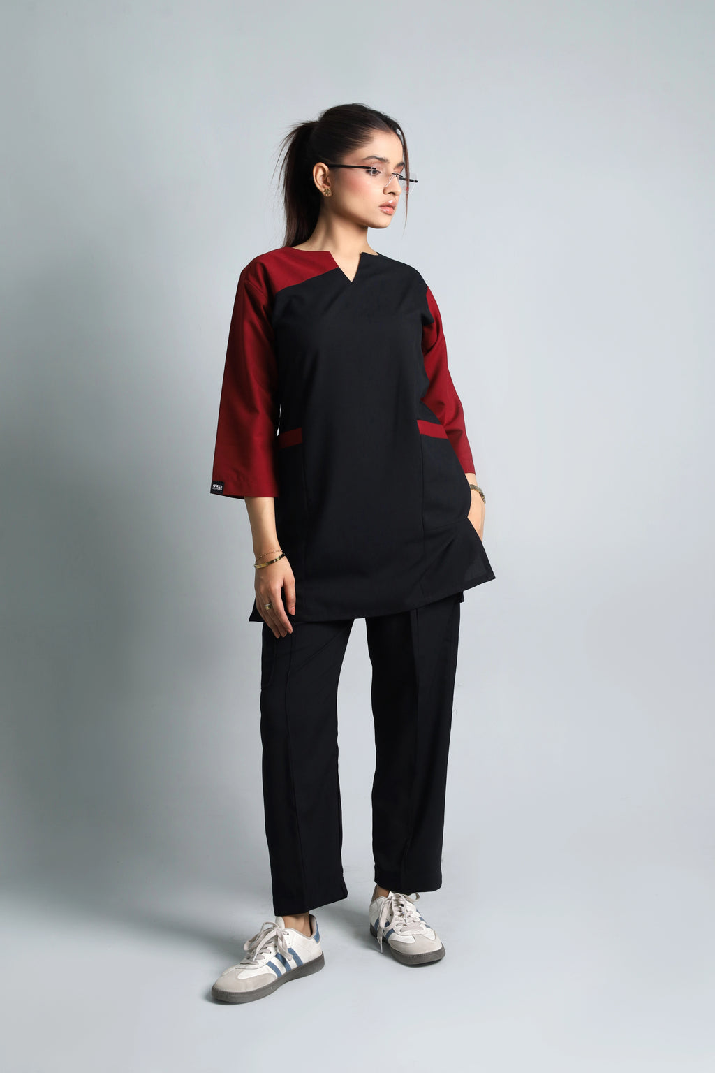 The Two-Tone Signature  Scrubs