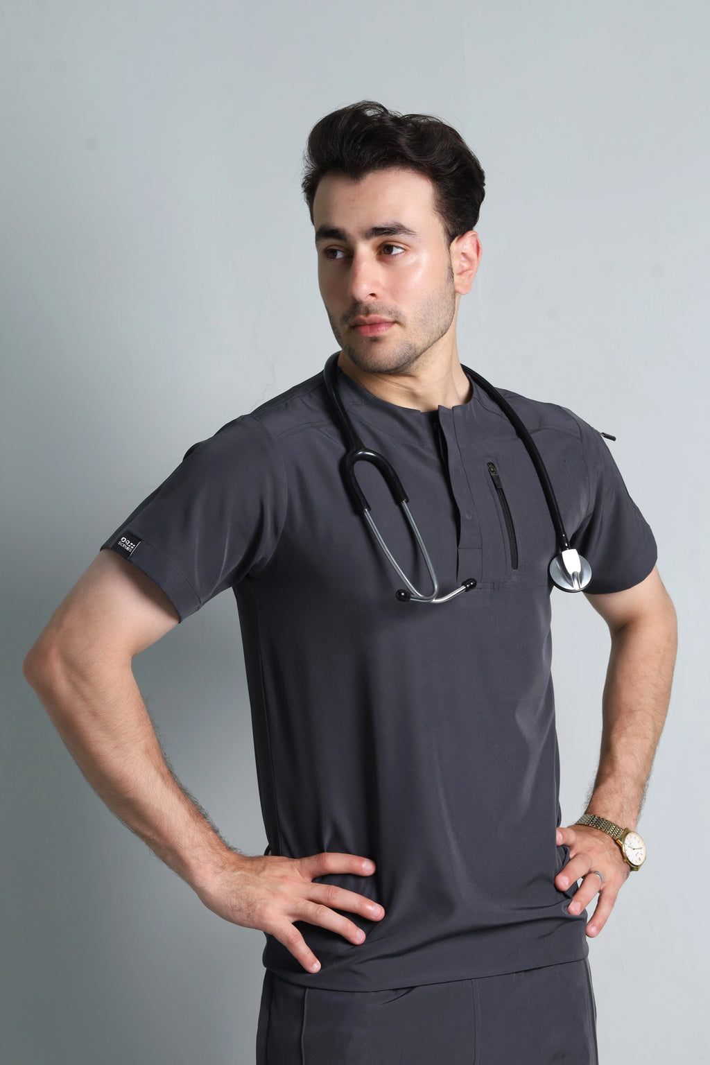 Apex Pro Set  | Round Neck Scrubs