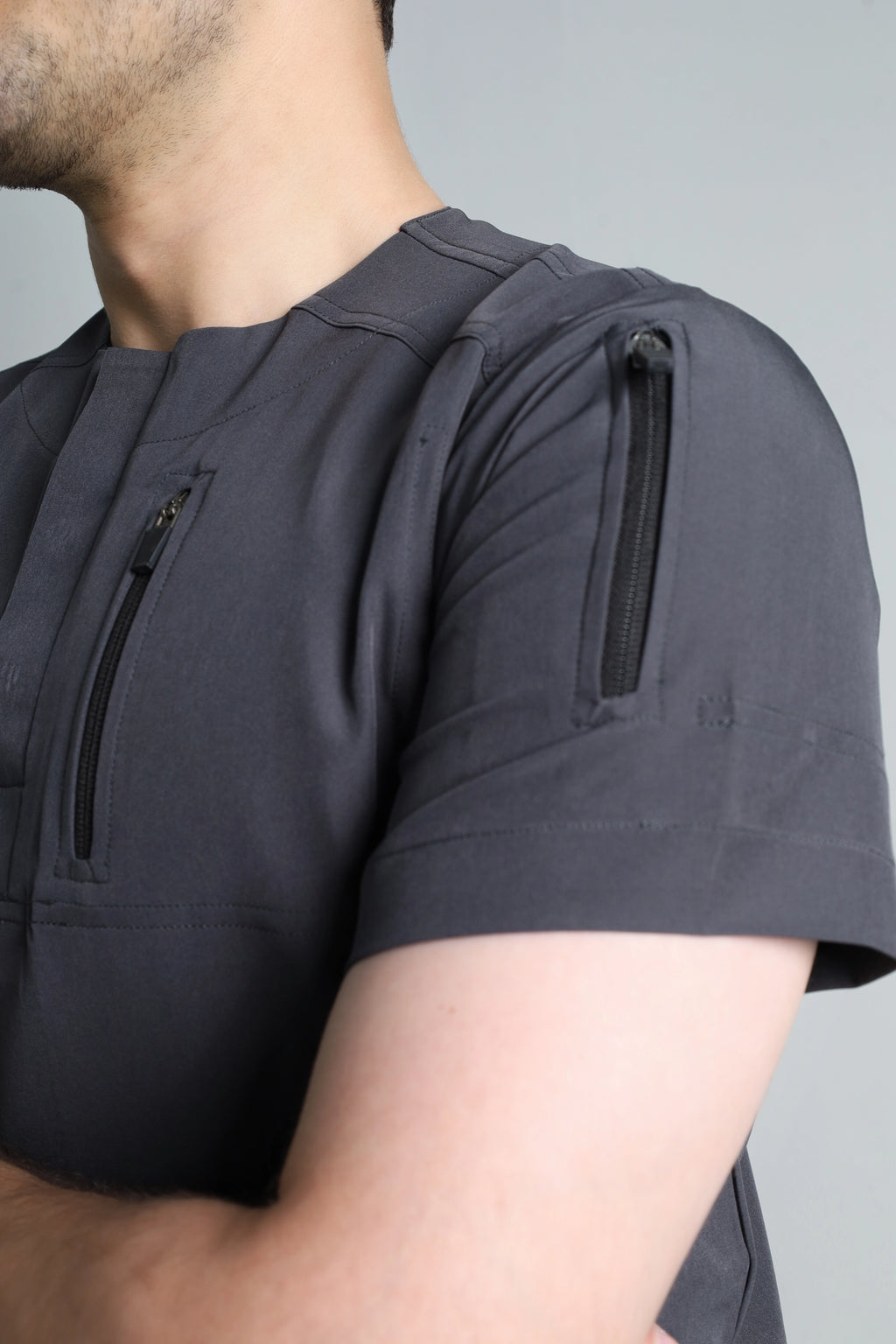 Apex Pro Set  | Round Neck Scrubs