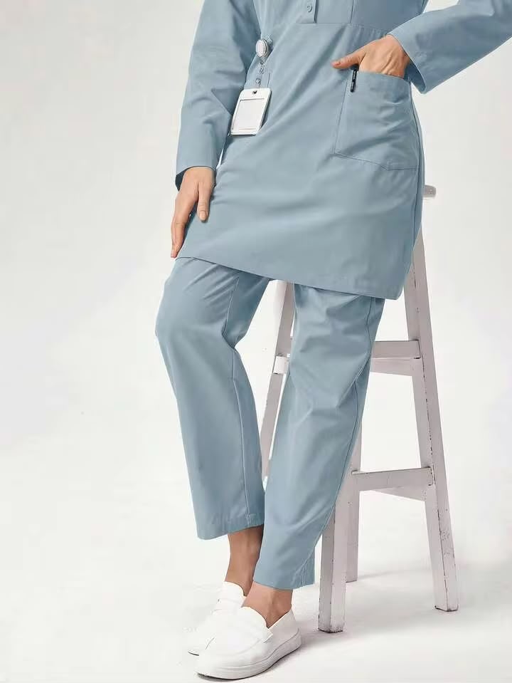 The "A-Line" Button-Down  Scrubs