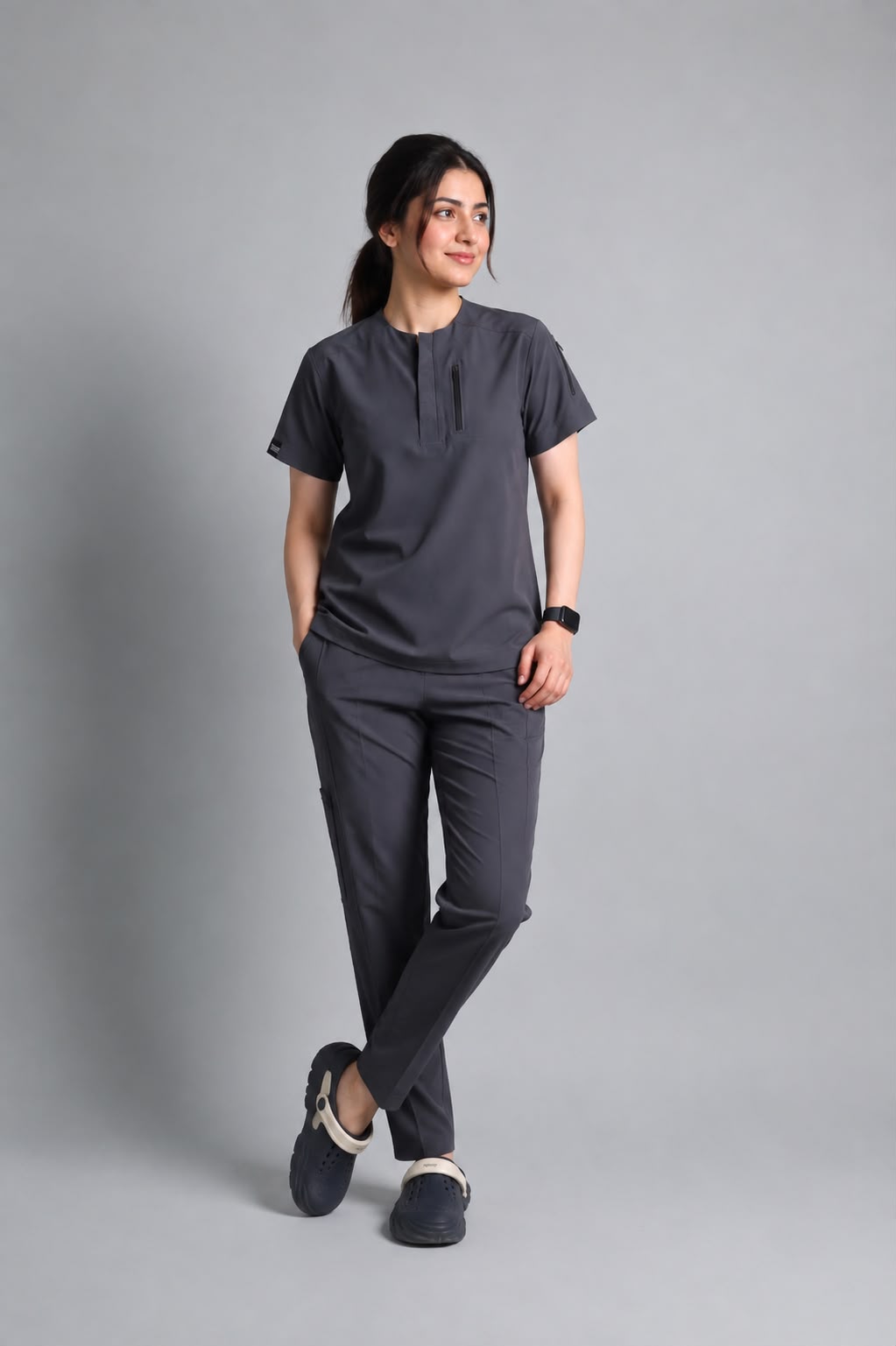 Unisex Apex Pro Set  | Round Neck Scrubs